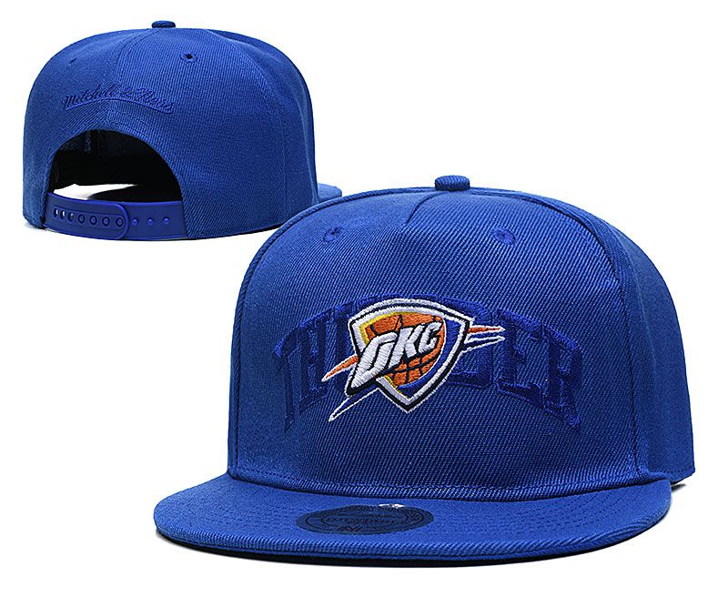 2021 NBA Oklahoma City Thunder Hat TX326->nba hats->Sports Caps